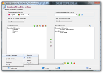 IdiomaX Translator screenshot 3