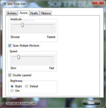Idle Time Edit screenshot 2