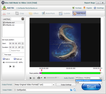 idoo Add Music to Video screenshot