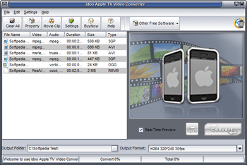 idoo Apple TV Video Converter screenshot
