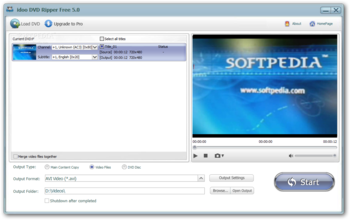 idoo DVD Ripper Free screenshot