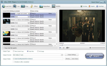 idoo DVD Ripper screenshot