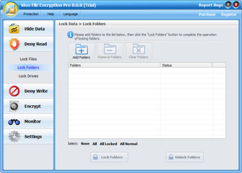 Idoo File Encryption Pro screenshot