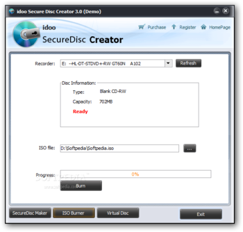 idoo Secure Disc Creator screenshot 3