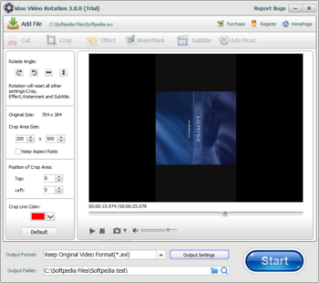 idoo Video Rotation screenshot 2