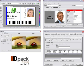 IDpack Business ID Card Software screenshot 3