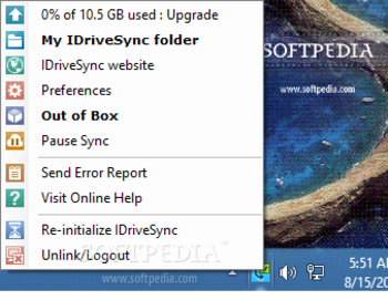 IDriveSync screenshot 2