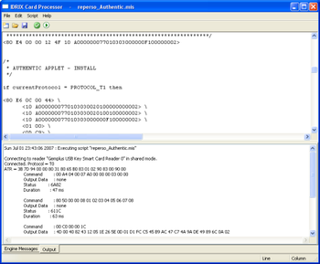 IDRIX Script Processor screenshot 2