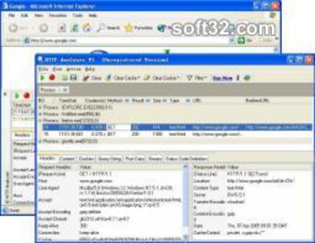 IE HTTP Analyzer screenshot 2