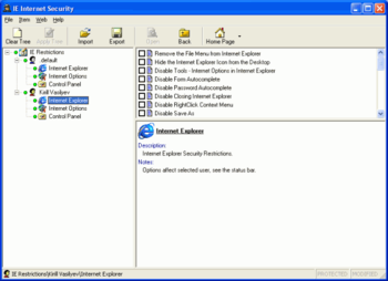 IE Internet Security screenshot 2