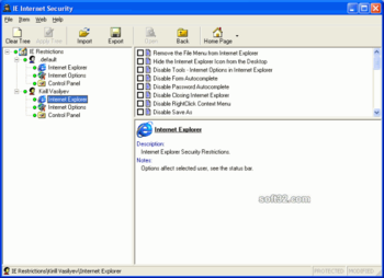 IE Internet Security screenshot 3