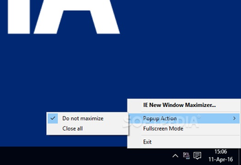 IE New Window Maximizer screenshot 2