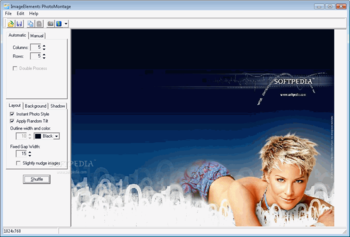 IE Photomontage screenshot