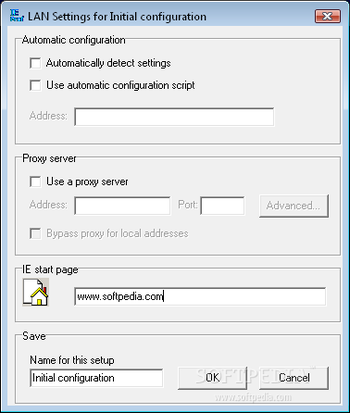 IE Profile Manager screenshot 2