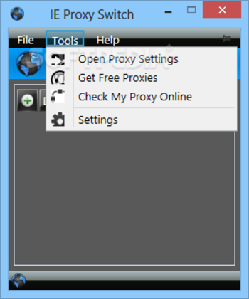 IE Proxy Switch screenshot 2