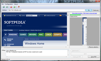 IE Snapshot screenshot