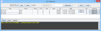 IEC-TestServer screenshot