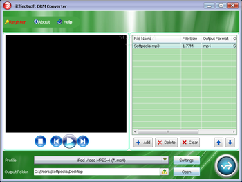 iEffectsoft DRM Converter screenshot