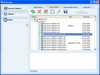 IEHistoryX screenshot 3
