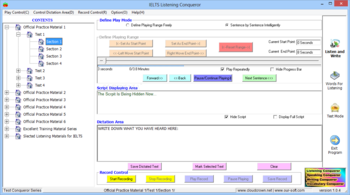 IELTS Listening Conqueror screenshot