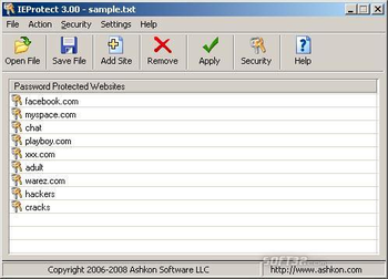 IEProtect screenshot 3
