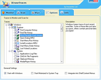 IEraseTraces screenshot 3