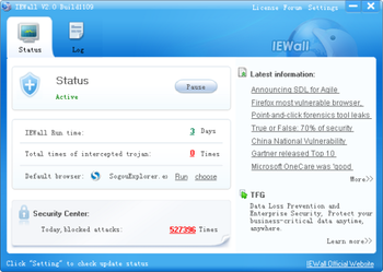 IEWall screenshot