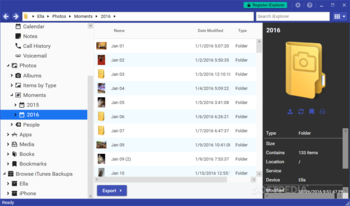 iExplorer screenshot 5