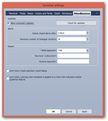 IFC Markets Trade Terminal screenshot 17