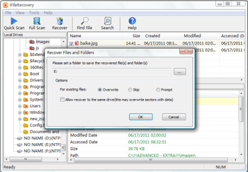 iFileRecovery screenshot