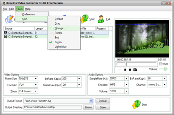 iFree FLV Video Converter screenshot 4