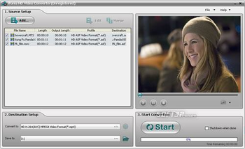 iFunia HD Video Converter screenshot 3