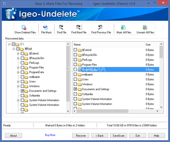 IGEO Undelete screenshot 3