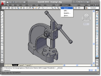 IGES Import for AutoCAD screenshot 2