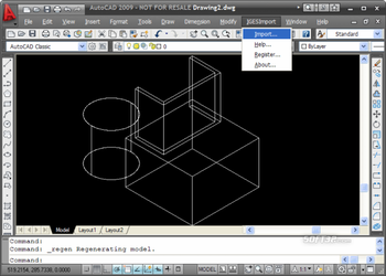 IGES Import for AutoCAD screenshot 3