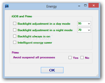 iGo SysConfigurator screenshot 3