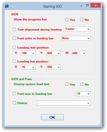 iGo SysConfigurator screenshot 5