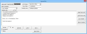 IguanaTeX screenshot 3