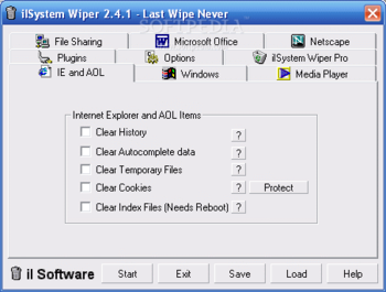 iISystem Wiper screenshot