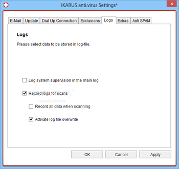 IKARUS anti.virus (formerly Ikarus Virus Utilities) screenshot 7