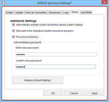 IKARUS anti.virus (formerly Ikarus Virus Utilities) screenshot 8
