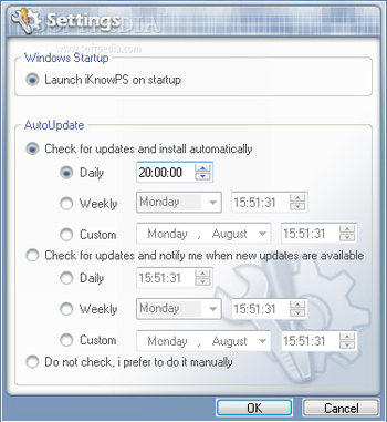 iKnow Process Scanner screenshot