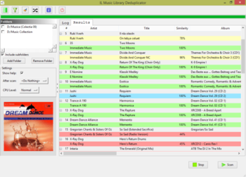 IL Music Library Deduplicator screenshot