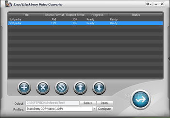 iLead Blackberry Video Converter screenshot