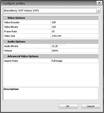 iLead Blackberry Video Converter screenshot 3