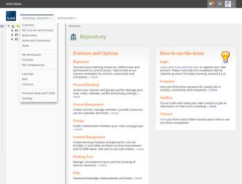 ILIAS screenshot