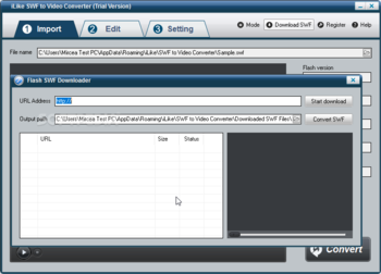 iLike SWF to Video Converter screenshot 6