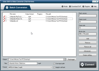 iLike SWF to Video Converter screenshot 7