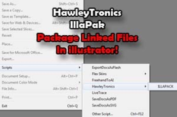 IllaPack - Link Packager for Illustrator screenshot
