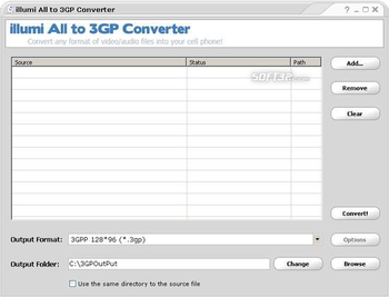 illumi All to 3GP Converter screenshot 2